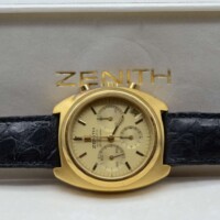 Zenith Tonneau El Primero Plaqué Or