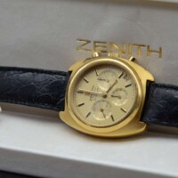 Zenith Tonneau El Primero Plaqué Or