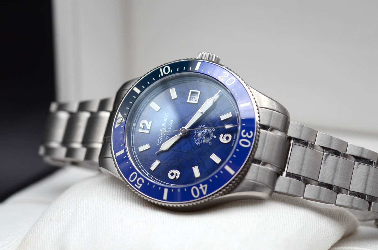 Montblanc 1858 Iced Sea Automatic Date Montblanc 1858 Iced Sea Automatic Date