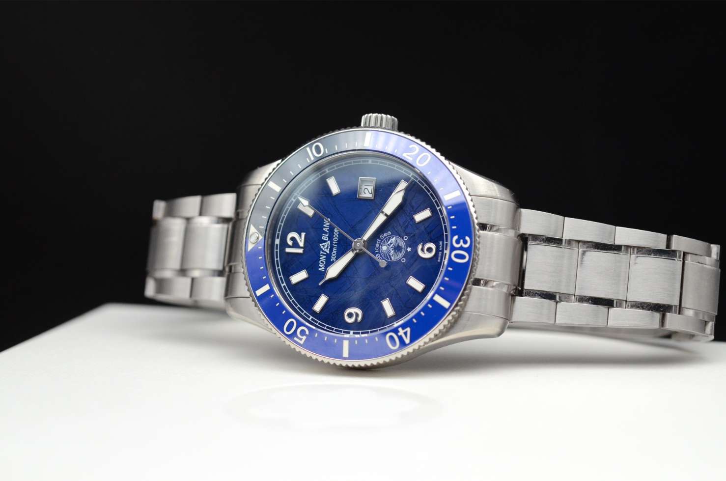 Montblanc 1858 Iced Sea Automatic Date