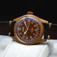 Oris Big Crown Bronze Pointer Date - Cadran Brun