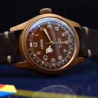 Oris Big Crown Bronze Pointer Date - Cadran Brun