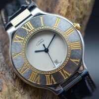 Cartier Must 21 Grand Modèle Bicolore