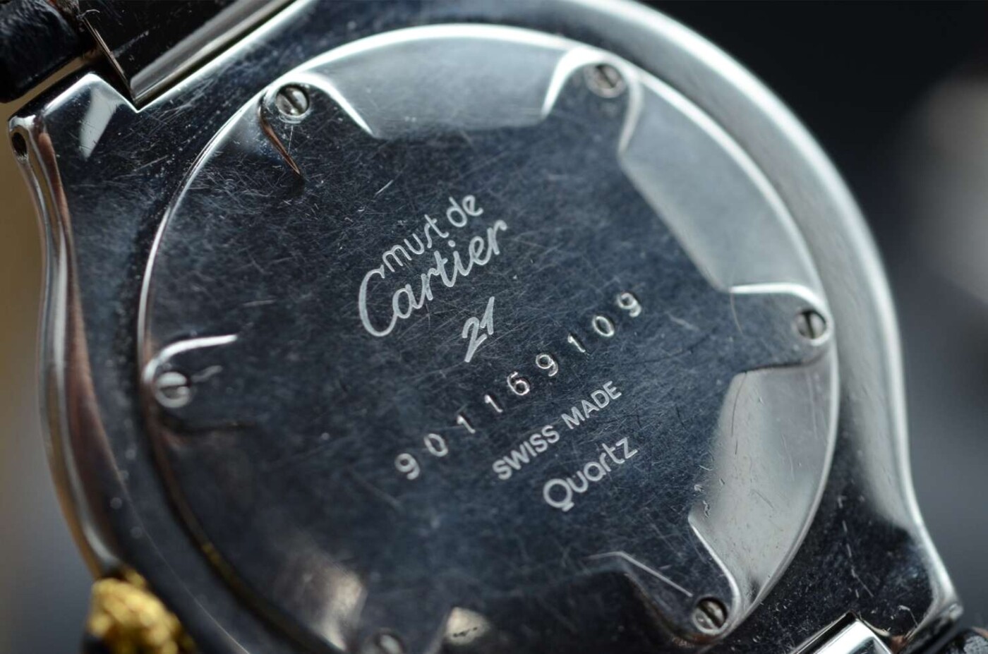 Cartier Must 21 Grand Modèle Bicolore