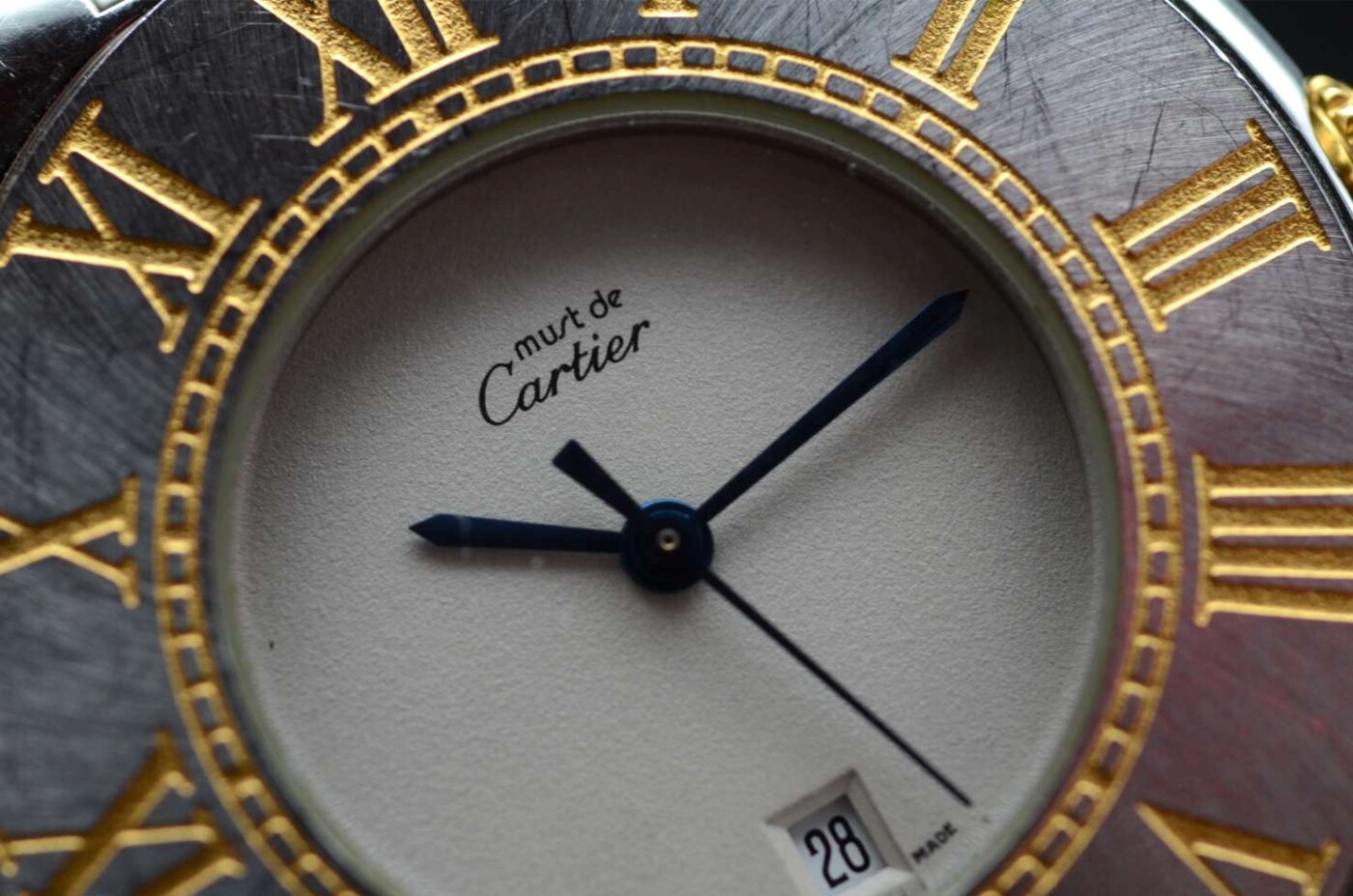 Cartier Must 21 Grand Modèle Bicolore