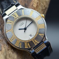 Cartier Must 21 Grand Modèle Bicolore
