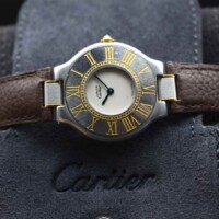 Cartier Must 21 Grand modèle Bicolore