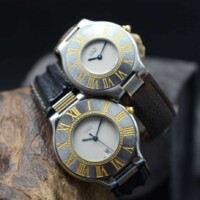 Cartier Must 21 Grand modèle Bicolore
