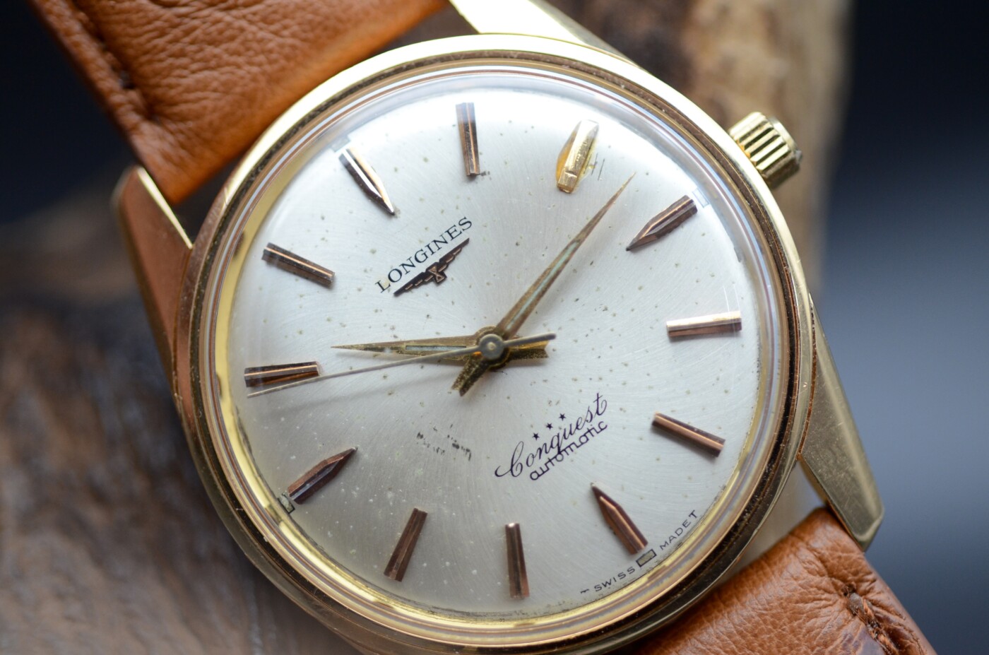 Longines Conquest Or Jaune Monobloc – Réf. 218