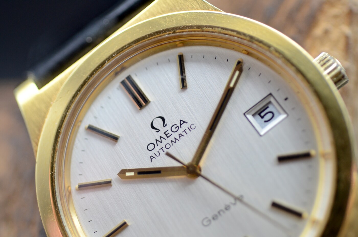 Omega Genève PLAQUÉ OR